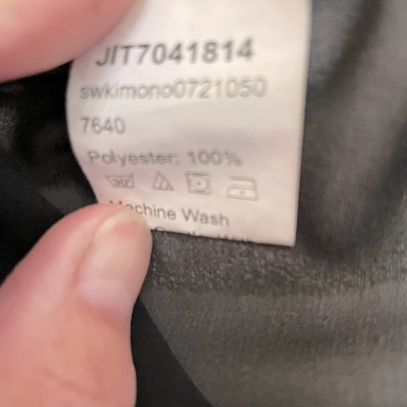 Black size Large sheer beach cover by SHEIN. Pit to hem 16” & Total length 35”. - Picture 7 of 8